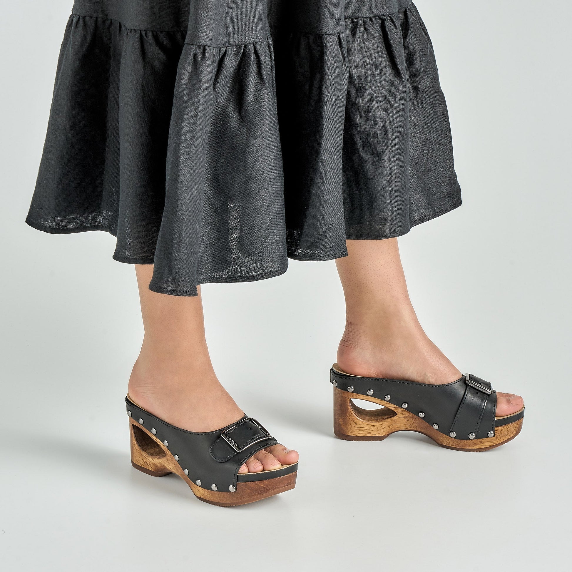 Dansko Adeline Black Calf