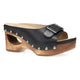 Black Calf Sandal