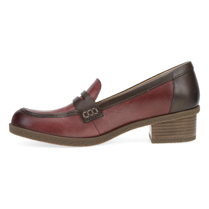 Dansko Danica Plum/Chocolate Waterproof Burnished