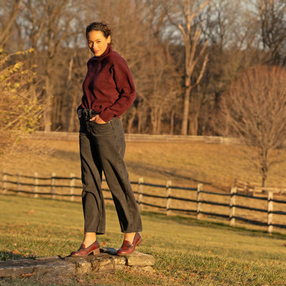 Dansko Danica Plum/Chocolate Waterproof Burnished