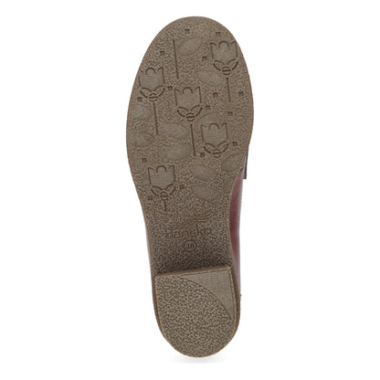 Dansko Danica Plum/Chocolate Waterproof Burnished