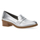 Silver Metallic Loafer