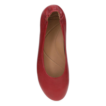 Dansko Mollie Red Nappa