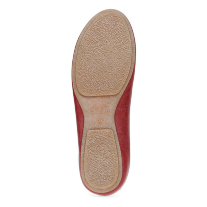Dansko Mollie Red Nappa