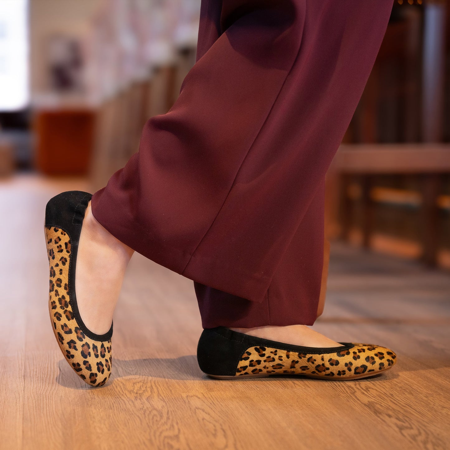 Dansko Madisen Leopard Haircalf