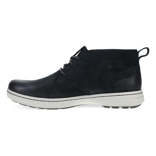 Dansko Tony Black Burnished Suede