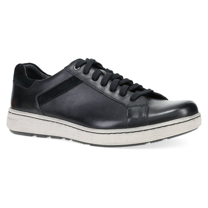 Black Burnished Calf Sneaker,42