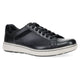 Black Burnished Calf Sneaker