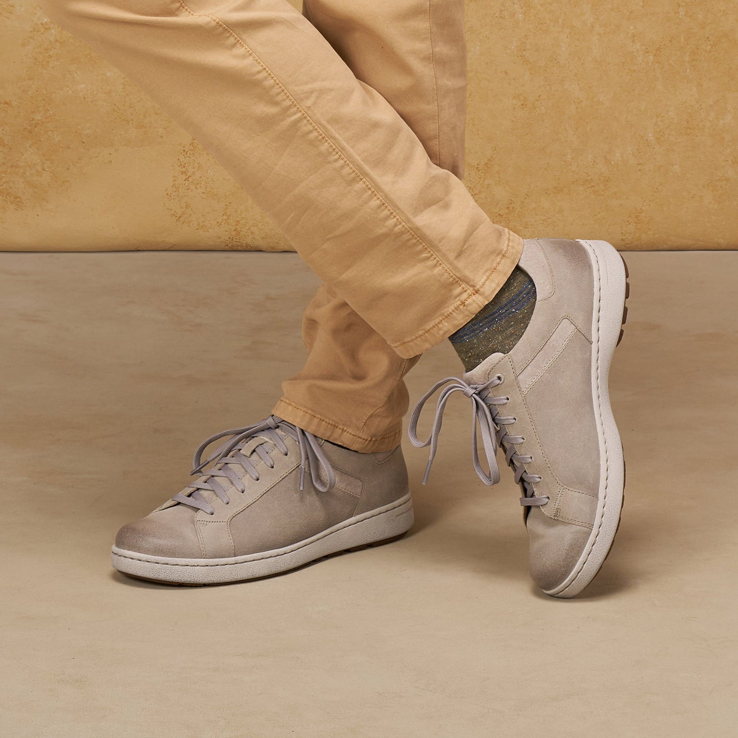 Dansko Trevor Stone Burnished Suede