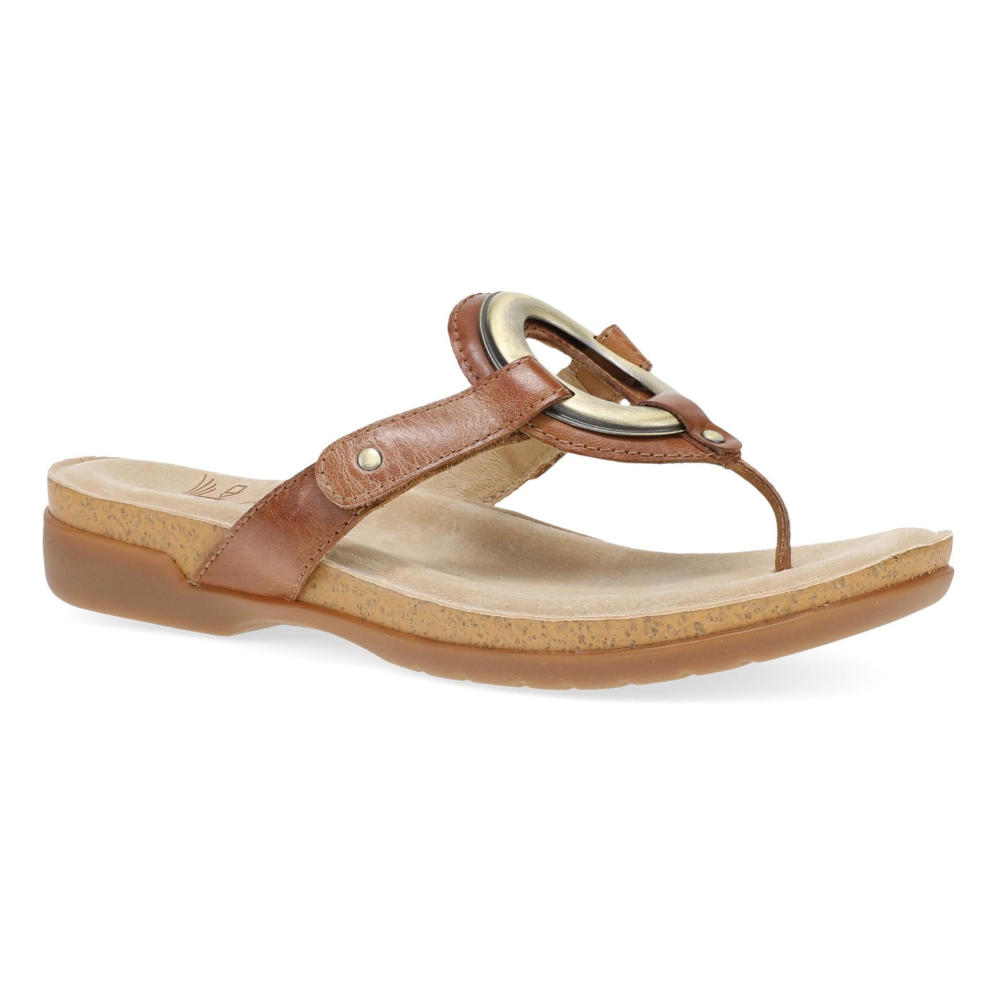 Toffee Leather Sandal,36