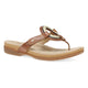 Toffee Leather Sandal